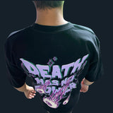 "DEATH HAS NO POWER" Oversized Graphic Tee