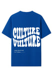 “MAIN CHARACTER” Electric Blue Tee