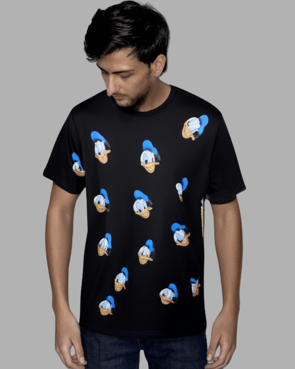 The Ugly "Animated Chaos" All - Over Print Tee - 𝕋𝕙𝕖𝕦𝕘𝕝𝕪.𝕚𝕟