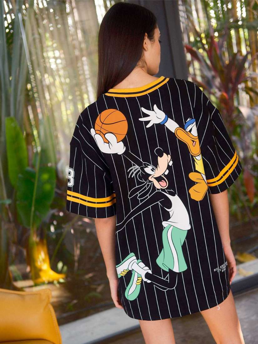 Womens Mickey Mouse Cartoon Printed - 𝕋𝕙𝕖𝕦𝕘𝕝𝕪.𝕚𝕟